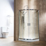 Shower Cabin NEW TEMA 1/4 Circular Clear