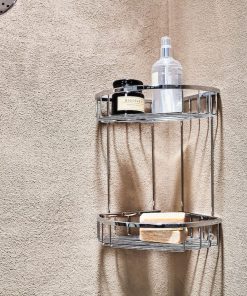 74002 ΡΑΦΙΕΡΑ ΙΝΟΧ ΔΙΠΛΗ ΓΩΝΙΑΚΗ Β.Τ. 20x20cm