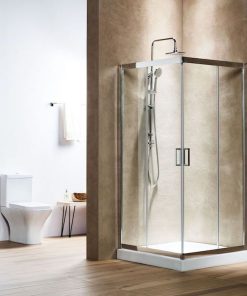 Καμπίνα NEW LINE Τετράγωνη Διάφανη