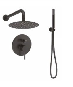 16020Ν ΚΙΤ ΕΝΤΟΙΧΙΣΜΟΥ 2 ΕΞΟΔΩΝ BLACK MATT ΣΤΡΟΓΓΥΛΟ