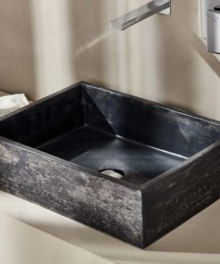 ROC052A  ROCK ANTHRACITE ΝΙΠΤΗΡΑΣ 52x38x14cm