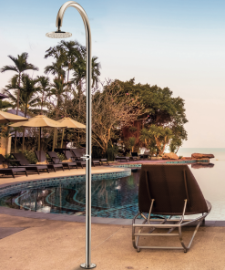 6011 ΣΤΗΛΗ ΠΙΣΙΝΑΣ Φ50 ΙΝΟΧ SS316 ΜΕ ΚΕΦΑΛΗ ABS Φ22