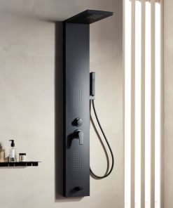 53100 Ν ROMA ΣΤΗΛΗ ΥΔΡΟΜΑΣΑΖ ΜΑΥΡΗ ΜΑΤ BLACK MATT (53100-1)