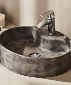 FON052A FONTANA ANTHRACITE ΝΙΠΤΗΡΑΣ 52x42x13cm