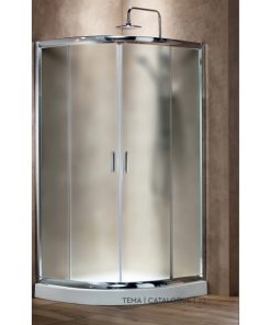 Καμπίνα NEW TEMA Ημικυκλική Frosted