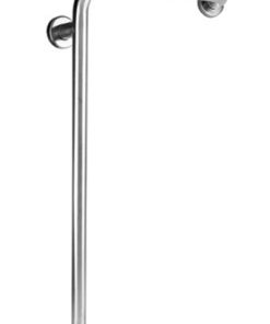 82010 ΑΜΕΑ ΜΠΑΡΑ ΚΑΘΕΤΗ ΓΩΝΙΑΚΗ Φ32cm INOX ΧΡΩΜΕ