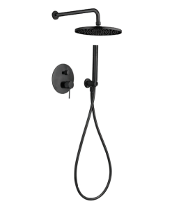 XEN 16010 N ΣΕΤ ΕΝΤΟΙΧ. ΜΕ ΜΙΚΤΗ 2 ΕΞΟΔΩΝ-ΒΡΑΧΙΟΝΑ-ΚΕΦΑΛΗ-ΠΑΡΟΧ-ΤΗΛ-ΣΠΙΡΑΛ BLACK MATT