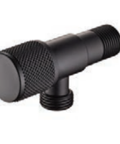 69142 Ν ΓΩΝΙΑΚΟΣ ΔΙΑΚΟΠΤΗΣ ΠΑΡΟΧΗΣ ΝΕΡΟΥ 1/2 x 1/2 BLACK MATT